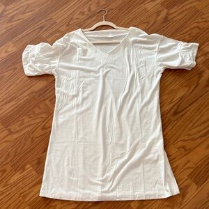 Elegant White Women's Top